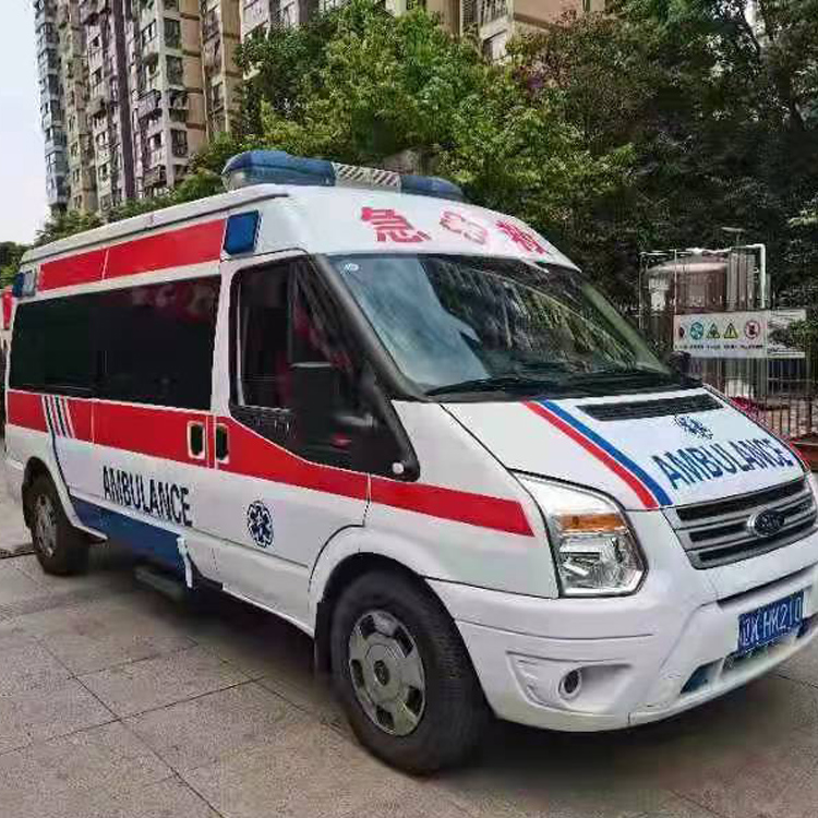 武汉跨省长途救护车出租护送病人返乡落叶归根